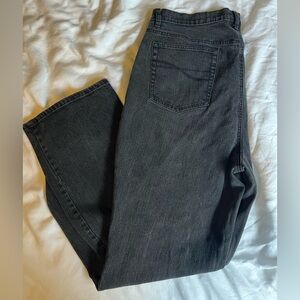 Venezia Black Stonewash Bootcut Jeans